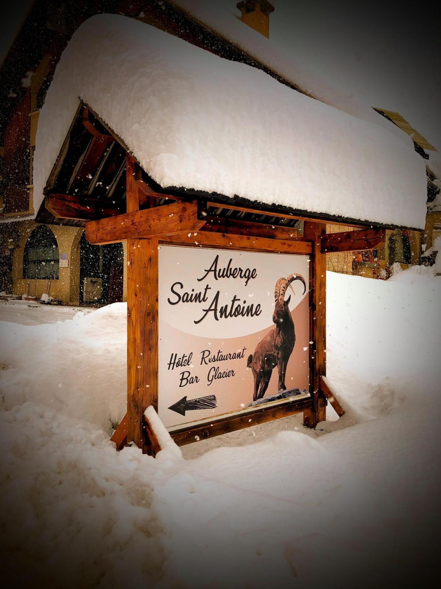 Hotel Auberge Saint Antoine à Pelvoux Extérieur photo